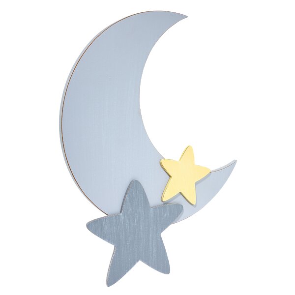 Moon and stars baby fashion room decor